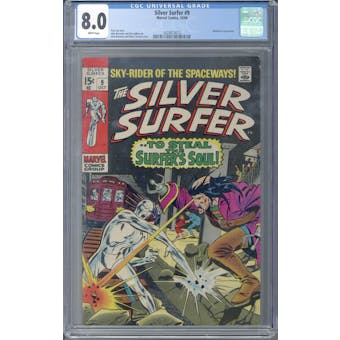 Silver Surfer #9 CGC 8.0 (W) *1624813013*