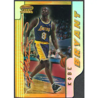 1996/97 Bowman's Best Picks #BP10 Kobe Bryant Refractor