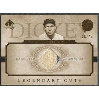 2005 SP Legendary Cuts #BD Bill Dickey Material Jersey #25/75
