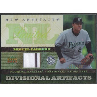 2007 Artifacts #MC Miguel Cabrera Divisional Artifacts Limited Jersey #021/130