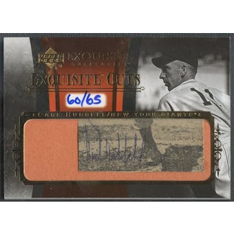 2006 Exquisite Collection #CH Carl Hubbell Cut Auto #60/65