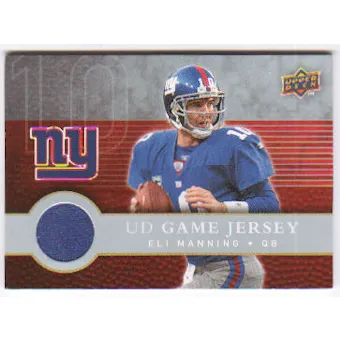 2008 Upper Deck First Edition Jerseys #FGJEM Eli Manning