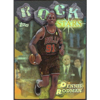 1997/98 Topps #RS5 Dennis Rodman Rock Stars Refractors
