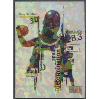 1998/99 SkyBox Premium #15 Shaquille O'Neal 3D's