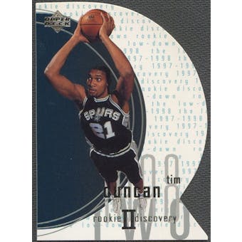 1997/98 Upper Deck #D1 Tim Duncan Rookie Discovery 2