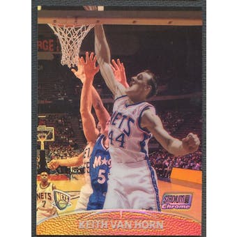1999/00 Stadium Club Chrome #24 Keith Van Horn First Day Issue Refractor #19/25