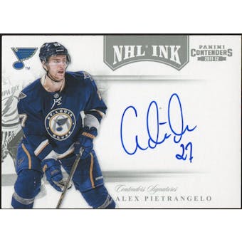 2011/12 Panini Contenders NHL Ink #58 Alex Pietrangelo Autograph