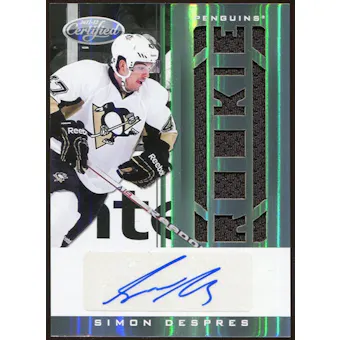 2011/12 Panini Certified #250 Simon Despres Jersey Autograph 275/299