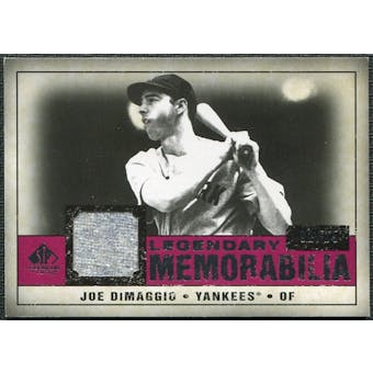 2008 Upper Deck SP Legendary Cuts Legendary Memorabilia Red #JD Joe DiMaggio 2/25