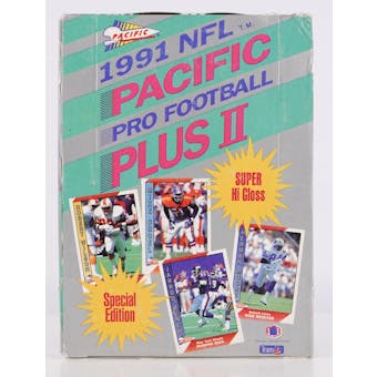 1991 Pacific Plus Series 2 Football Wax Box