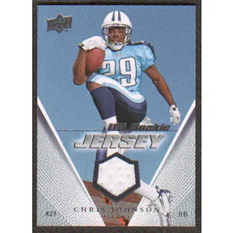 2008 Upper Deck Rookie Jerseys #UDRJCJ Chris Johnson