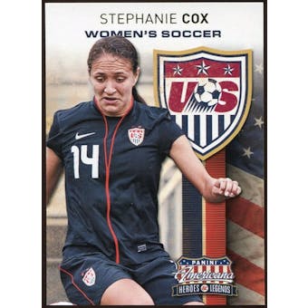 2012 Panini Americana Heroes and Legends US Women's Soccer #20 Stephanie Cox