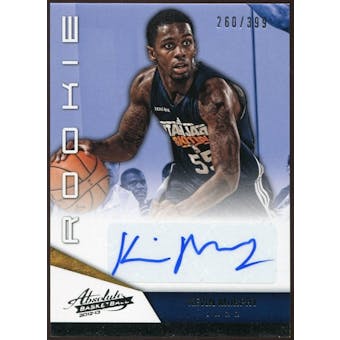 2012/13 Panini Absolute #217 Kevin Murphy Autograph 260/399