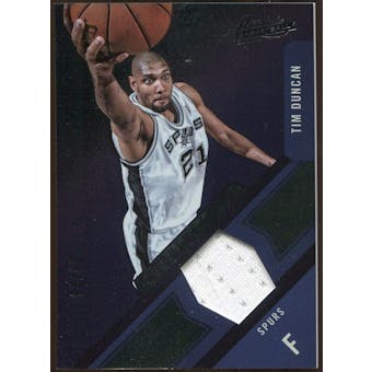 2012/13 Panini Absolute Frequent Flyer Materials #6 Tim Duncan 88/99