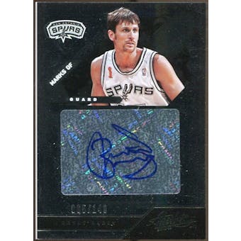 2012/13 Panini Absolute Marks of Fame Autographs #50 Brent Barry Autograph 65/149