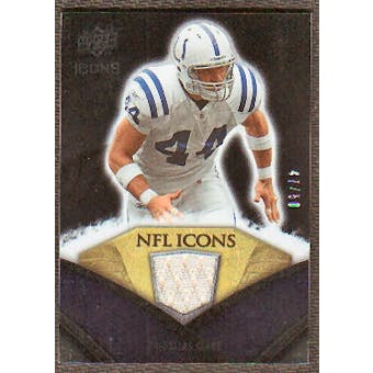 2008 Upper Deck Icons NFL Icons Jersey Gold #NFL17 Dallas Clark /50