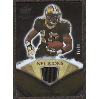 2008 Upper Deck Icons NFL Icons Jersey Gold #NFL23 Marques Colston /50