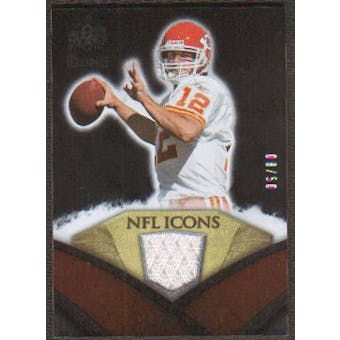 2008 Upper Deck Icons NFL Icons Jersey Gold #NFL24 Brodie Croyle /50