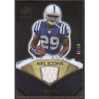 2008 Upper Deck Icons NFL Icons Jersey Gold #NFL28 Joseph Addai /50