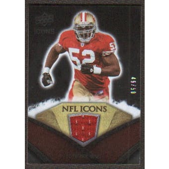 2008 Upper Deck Icons NFL Icons Jersey Gold #NFL39 Patrick Willis /50