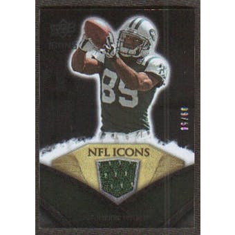 2008 Upper Deck Icons NFL Icons Jersey Gold #NFL43 Jerricho Cotchery /50