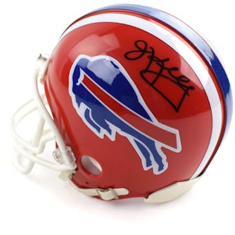 Jim Kelly Autographed Buffalo Bills Mini Football Helmet DACW COA