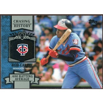 2013 Topps Chasing History #CH6 Rod Carew