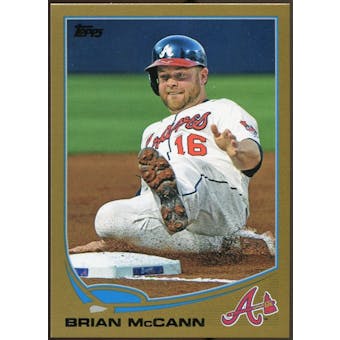 2013 Topps Gold #116 Brian McCann 1889/2013