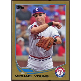 2013 Topps Gold #320 Michael Young 1809/2013