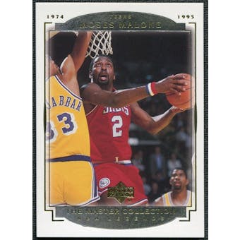 2000 Upper Deck Legends Master Collection #17 Moses Malone /200