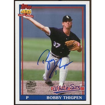 2012 Topps Archives Autographs #BT Bobby Thigpen