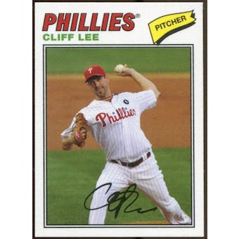 2012 Topps Archives Cloth Stickers #CL Cliff Lee