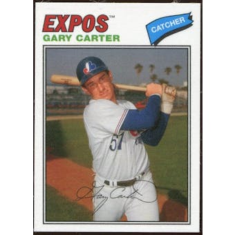 2012 Topps Archives Cloth Stickers #GC Gary Carter