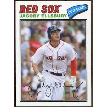 2012 Topps Archives Cloth Stickers #JE Jacoby Ellsbury