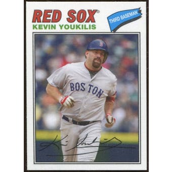 2012 Topps Archives Cloth Stickers #KY Kevin Youkilis