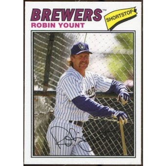 2012 Topps Archives Cloth Stickers #RY Robin Yount