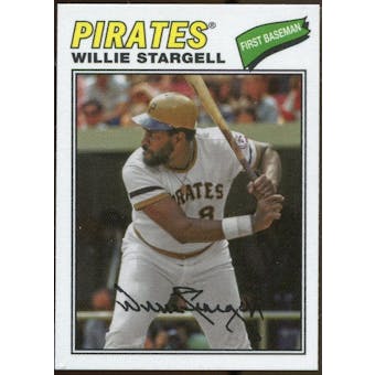 2012 Topps Archives Cloth Stickers #WS Willie Stargell