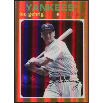 2012 Topps Archives Gold Foil #89 Lou Gehrig