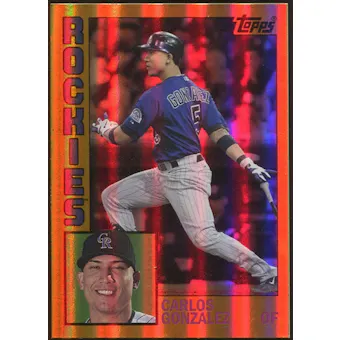 2012 Topps Archives Gold Foil #157 Carlos Gonzalez
