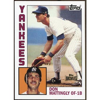 2012 Topps Archives Reprints #8 Don Mattingly