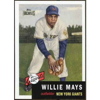 2012 Topps Archives Reprints #244 Willie Mays