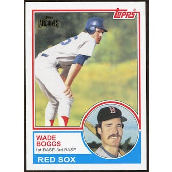 2012 Topps Archives Reprints #498 Wade Boggs