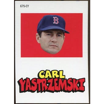 2012 Topps Archives Stickers #CY Carl Yastrzemski