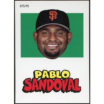 2012 Topps Archives Stickers #PS Pablo Sandoval