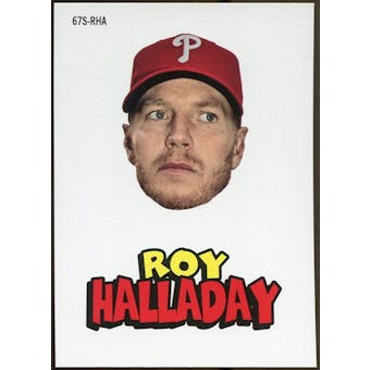 2012 Topps Archives Stickers #RHA Roy Halladay