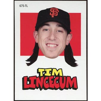 2012 Topps Archives Stickers #TL Tim Lincecum