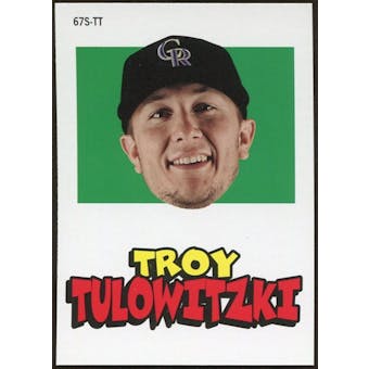 2012 Topps Archives Stickers #TT Troy Tulowitzki