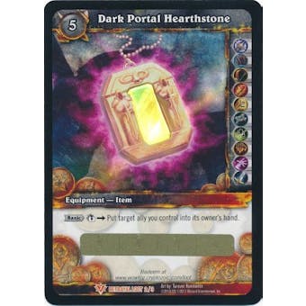 World of Warcraft WoW Timewalkers: Betrayal of the Guardian Dark Portal Hearthstone Unscratched Loot Card