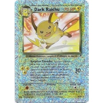 Pokemon Legendary Collection Single Dark Raichu 7/110 - Reverse