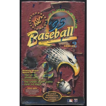 1995 Topps Stadium Club Series 2 Baseball Retail Box